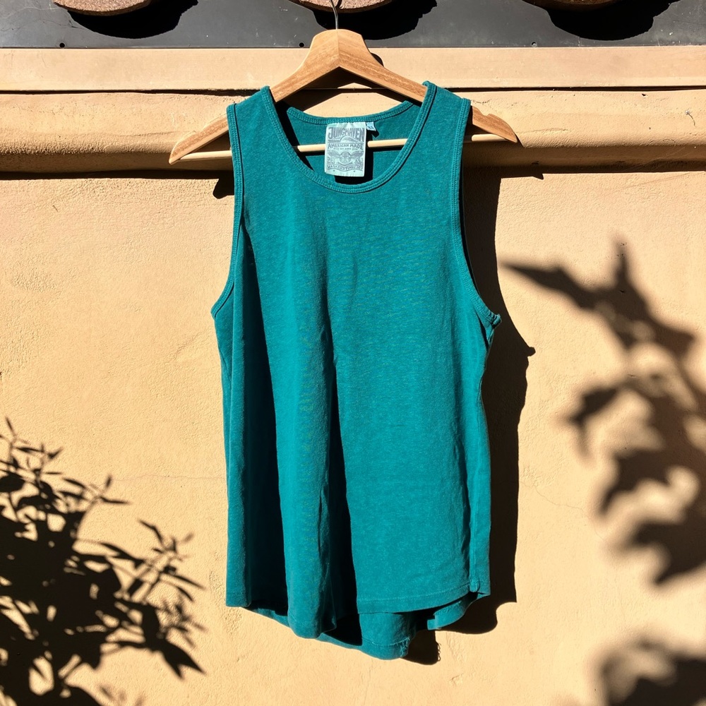 Jungmaven tank in Ivy Green